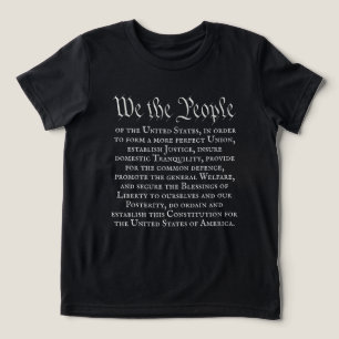 Vi Folket Fullständig Grundlag Förord T Shirt