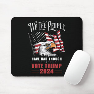 Vi Folket Har Haft Nog Röst Trump 2024 Musmatta