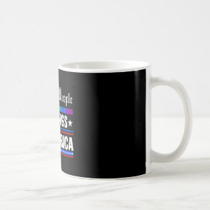 Vi Folket Inga Kungen I Amerika Anti-trump Roligt Kaffemugg