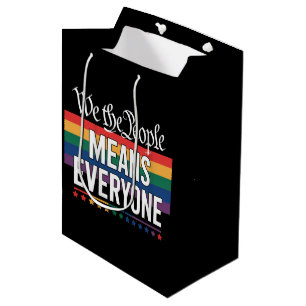 Vi Folket Innebär Alla USA:s Konstitution HBTQ