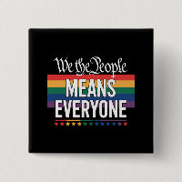 Vi Folket Innebär Alla USA:s Konstitution HBTQ