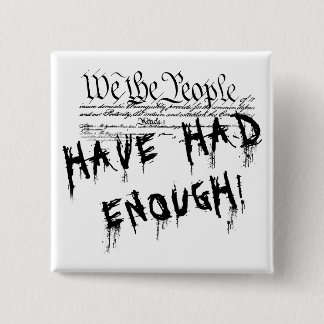 Vi folket! Knapp för politiska protester