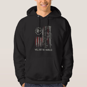 Vi Folket Kommer Inte att HANDLAS Amerikansk Flagg Hoodie