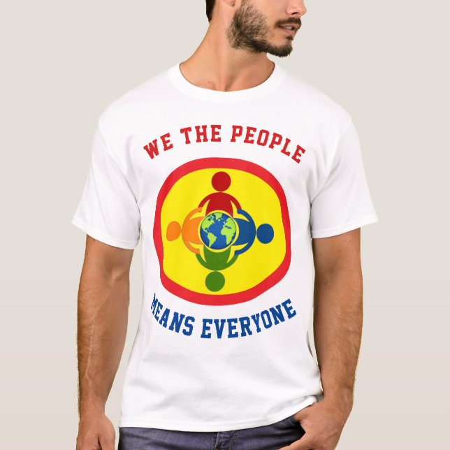 Vi Folket T Shirt (Framsida)