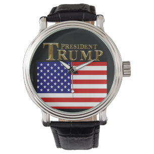 VI FOLKET VÄLKOMNAR PRESIDENT TRUMP ARMBANDSUR