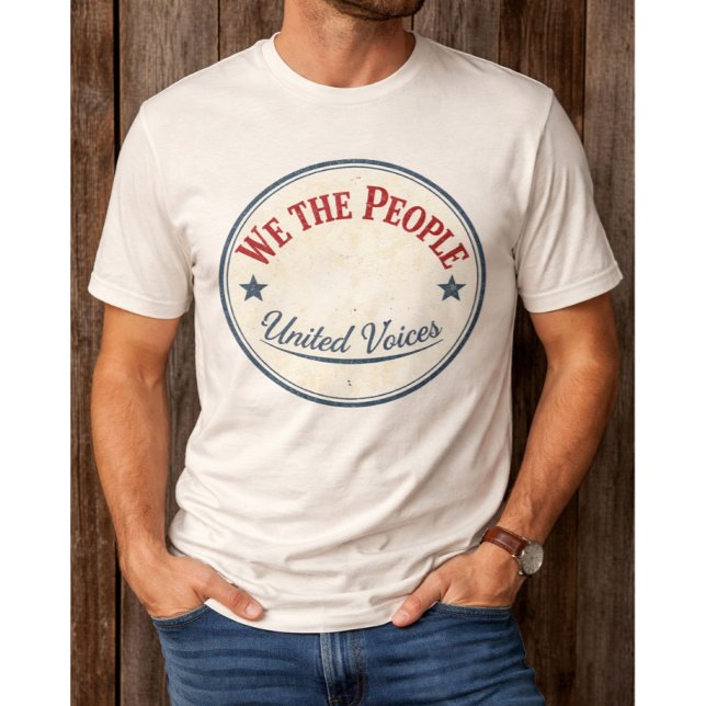 Vi Folket Vintage-märke T Shirt (Skapare uppladdad)