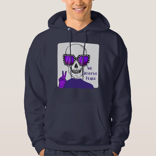 VI FÖR TJÄNAR FRED HOODIE (Framsida)