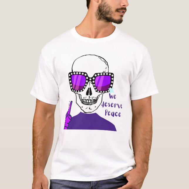 VI FÖR TJÄNAR FRED T SHIRT (Framsida)