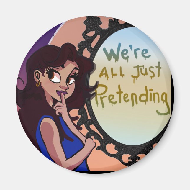 Vi föreställer bara Magnet (Framsidan)