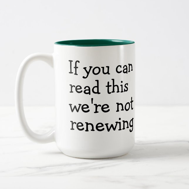 Vi förnyar inte Cybersecurity Mugg (Vänster)