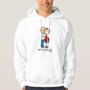 Vi förväntar babyTshirts och gåvor Hoodie