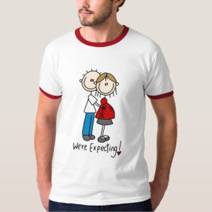Vi förväntar babyTshirts och gåvor Tee Shirt