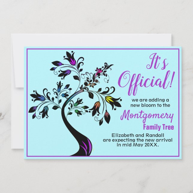 Vi förväntar oss att det är Officiell Blommar Träd Meddelande (Framsida)