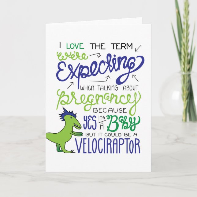 Vi förväntar oss en Baby, men det kan vara... Meddelande (Framsida)