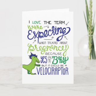 Vi förväntar oss en Baby, men det kan vara... Meddelande