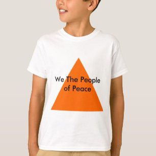 Vi fredens folk MUSEUM Zazzle-gåvorna T-shirt