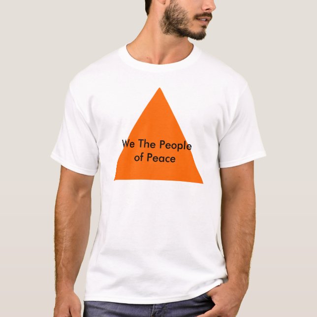 Vi fredens folk MUSEUM Zazzle-gåvorna Tee (Framsida)