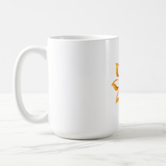 Vi fyller dagarna med solsken kaffemugg (Vänster)