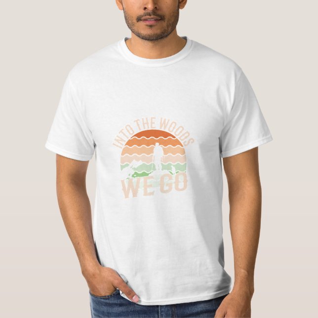 Vi går in i Skogen T Shirt (Framsida)