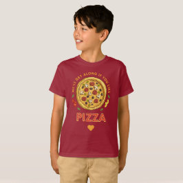 Vi går om du gillar pizzasologan t shirt