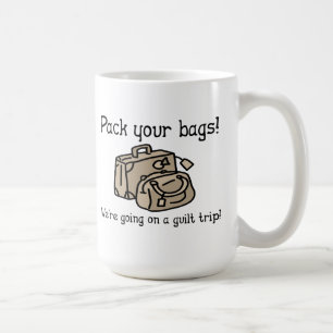 Vi Går På En Skuldkänsla Rolig Mugg