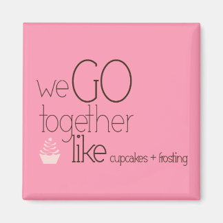 Vi går samman/som Muffinsar + frossa Magnet