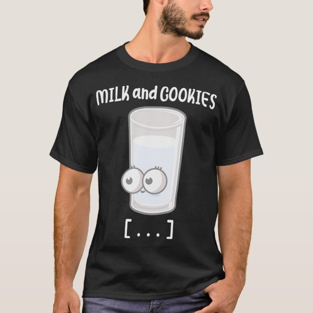 Vi går som Mjölk och Cookies tillsammans med att m T Shirt (Framsida)
