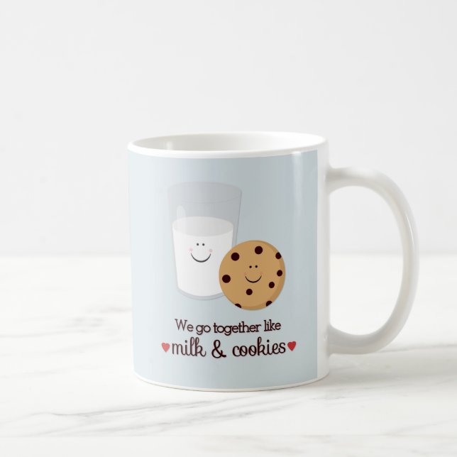 Vi går tillsammans den lika mjölk- och kaffemugg (Höger)