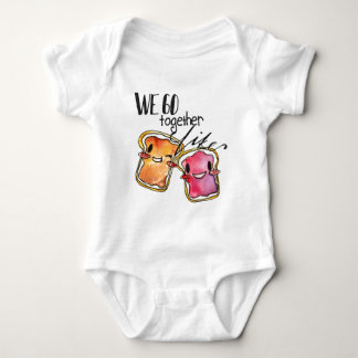 Vi går tillsammans likt jordnötsmör och göra gelé t-shirt