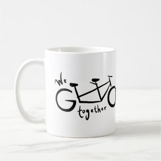Vi går tillsammans med Tandem Bike Kaffemugg