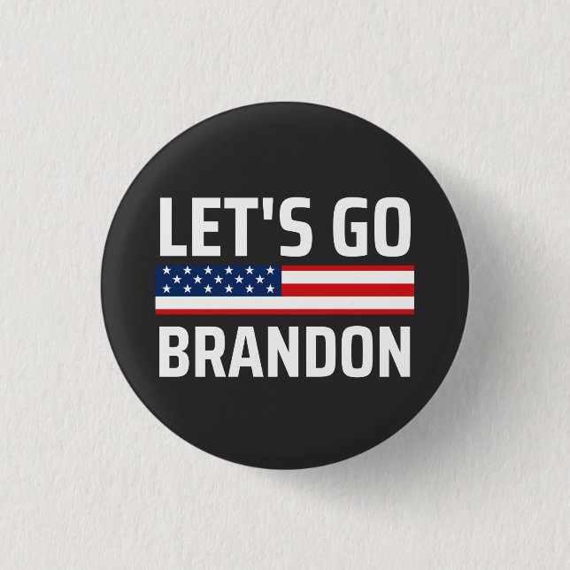 Vi går under brandon chant joe biden, roligt att g knapp (Framsida)