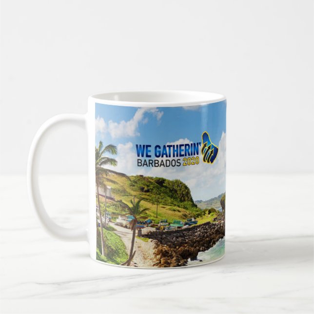 Vi Gatherin Barbados Personlig mugg (Vänster)