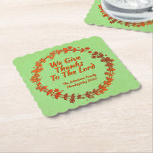 Vi Ge tack vare Namn Sq.