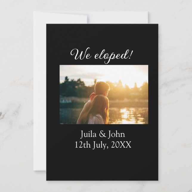 Vi gick ut och lade till några namn stad, datum ny meddelande (Framsida)