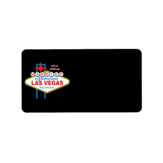 Vi Gifta sig i Las Vegas Adressetikett