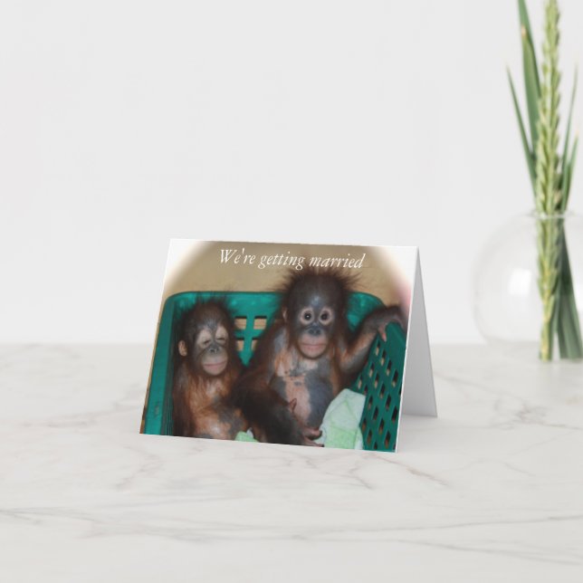 Vi gifter oss söta och nyckfulla meddelande (Framsida)