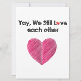 Vi gillar fortfarande varandra julkort