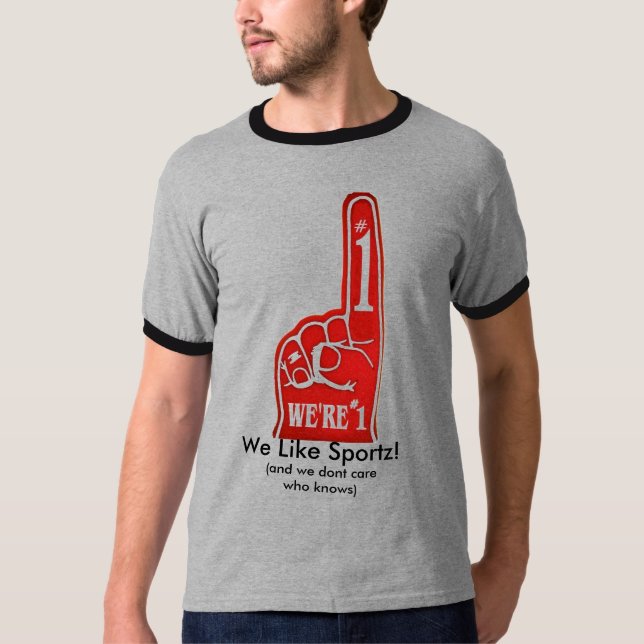 Vi gillar Sportz! Tee (Framsida)