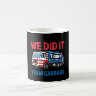 Vi Gjorde Det Team Sopor Trump President 47 USA Kaffemugg
