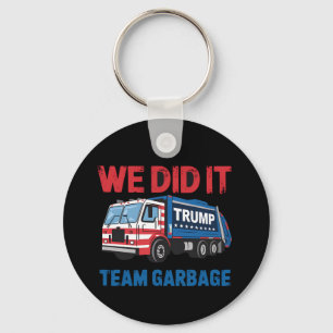 Vi Gjorde Det Team Sopor Trump President 47 USA Nyckelring