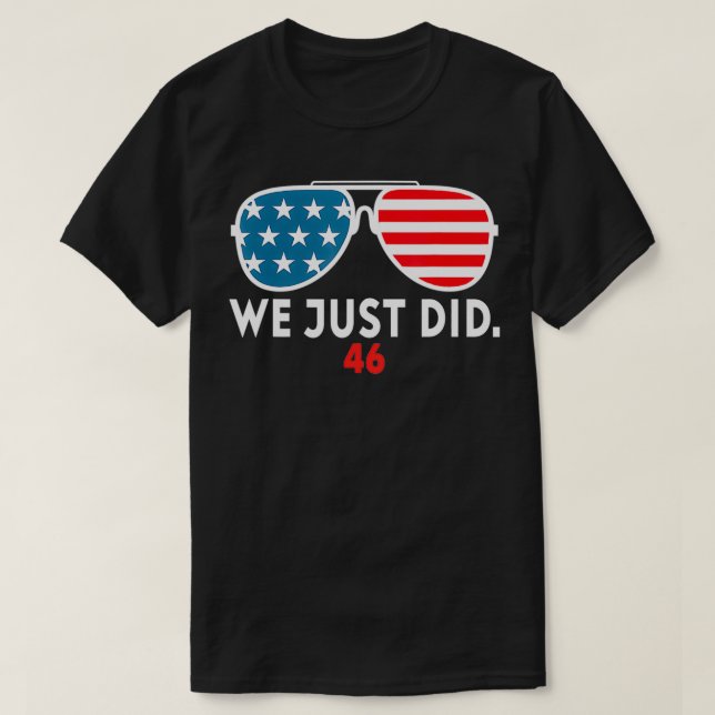 Vi gjorde just 46 grafik t shirt (Design framsida)