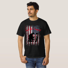 Vi glömmer veterandagen Stars och stripes T Shirt