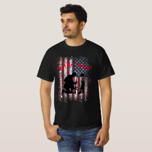 Vi glömmer veterandagen Stars och stripes T Shirt