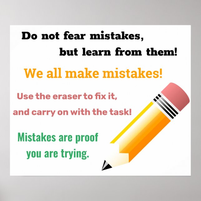 Vi gör alla misstag poster (Framsidan)