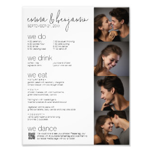 Vi gör - allt i en svartvitt - QR - 4 foton - Bröl