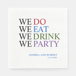 Vi gör Bröllop Pappersservett