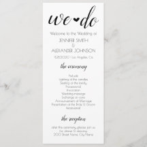 Vi gör Bröllopsprogram