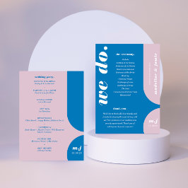 Vi gör den blå återsändningsordern för Bröllop i S Program