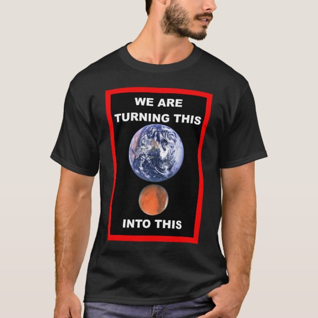 Vi gör detta till detta. T-Shirt (Framsida)