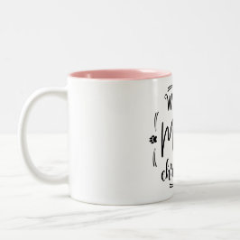 Vi gör dig till god jul Två-Tonad mugg